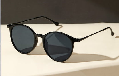 Fashion round face sunglasses women's high-end sense Amazon UV protection sunglasses driver trend sunglasses men
