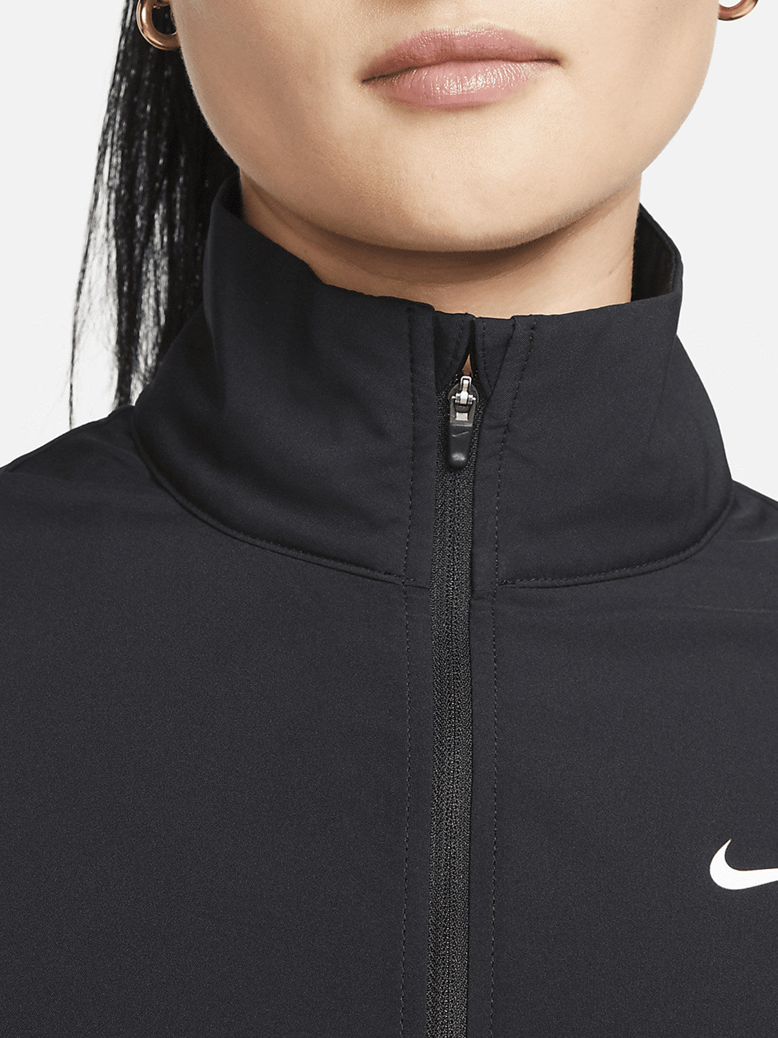 Nike Nike Official Authentic Spring New Breathable Stand-Neck Women's Track Jacket FB5016-010