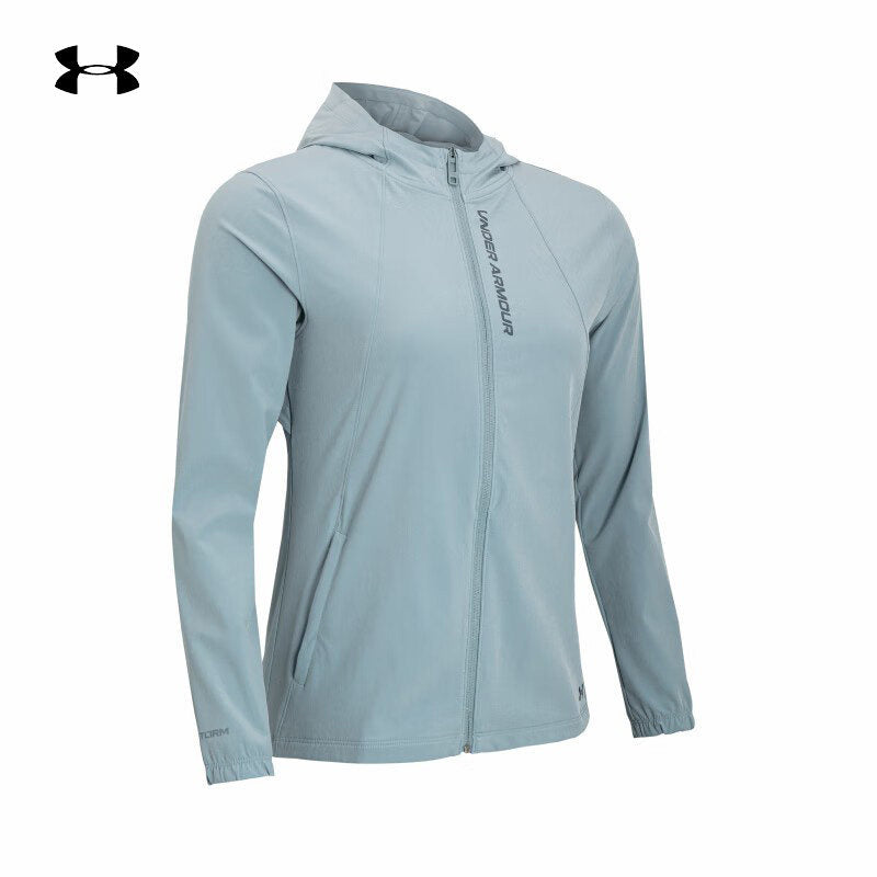 UA Under Armour Women's Jacket Spring New Fashion Outdoor Leisure Sports Jacket 1377043-002