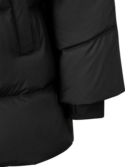 Casaco de mulher Skechers 25 de inverno, novo, quente, de tecido plano, comprimento midi, com enchimento de plumas, modelo P425W092-0018