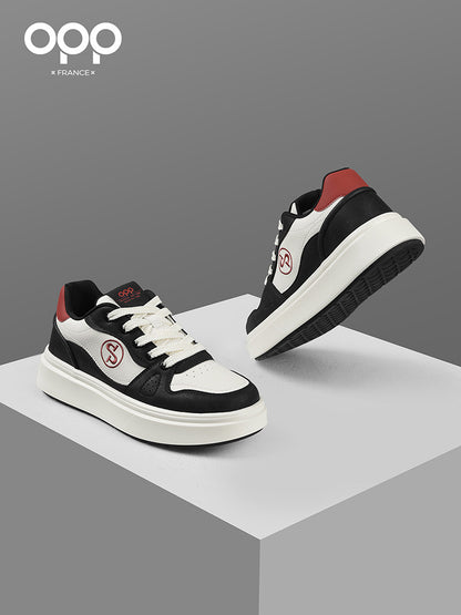 OPP men's shoes spring 2026 new men's light luxury versatile platform sports leisure low-top niche high-end board shoes