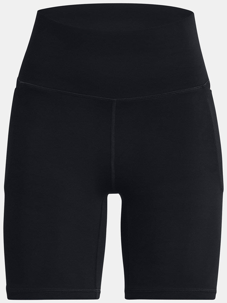 Under Armour UA Fall Winter Meridian Women's 7 Inch Bicycle Training Sport Soft Shorts 1382521-001