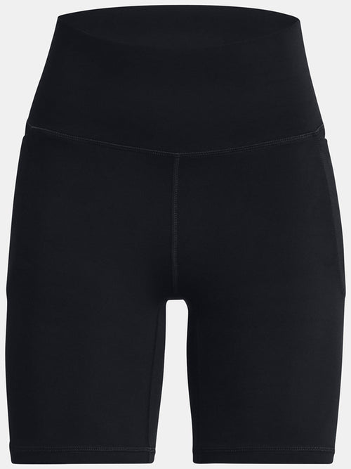 Under Armour UA Fall Winter Meridian Women's 7 Inch Bicycle Training Sport Soft Shorts 1382521-001
