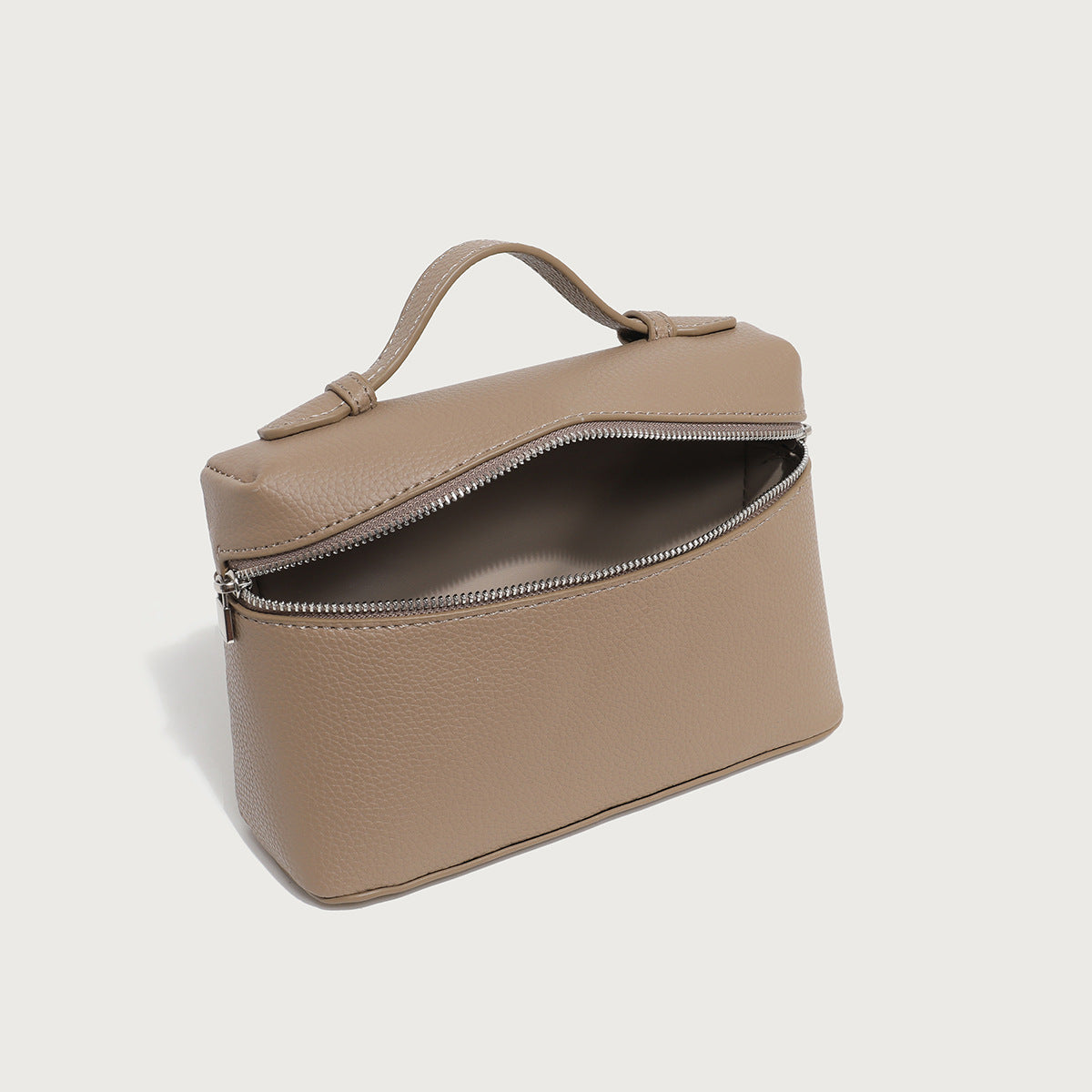 Cross-border small bag women's bag 2024 new trend double zipper handbag makeup bag shoulder crossbody bag wholesale