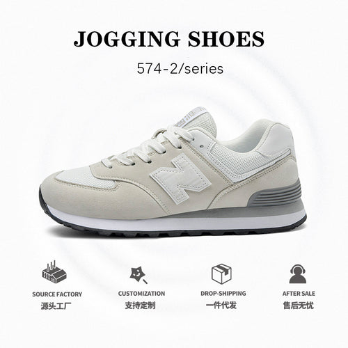 Putian sapatos primavera e outono New Balance cool running 574 casual tênis verão sapatos masculinos casal versátil tênis de corrida por atacado nb