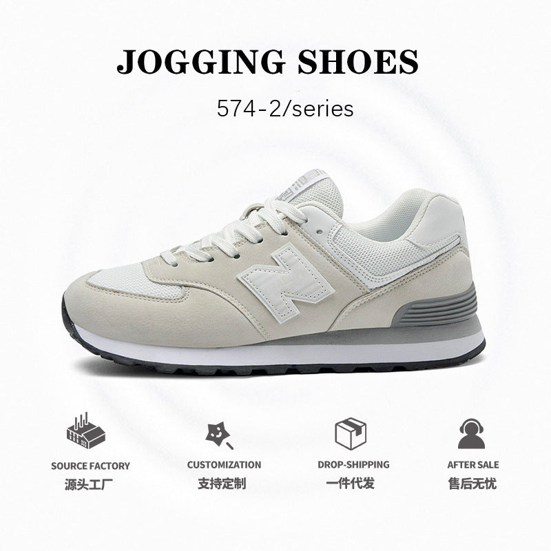 Putian sapatos primavera e outono New Balance cool running 574 tênis casuais verão sapatos masculinos casal versátil tênis de corrida por atacado nb