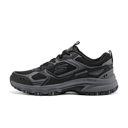 Skechers Outdoor Shoes Men's Hiking Shoes Abrasion Sneakers Comfortable Casual Trekking Shoes 237754C BKCC
