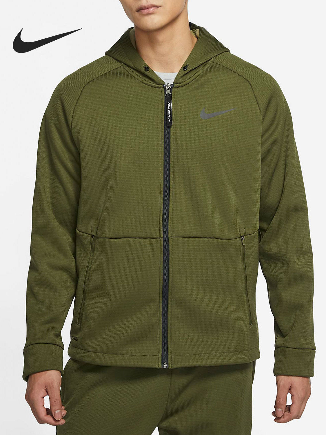 Nike Official Genuine PRO THERMA-FIT Men's Fleece Knit Jacket DD2125-326