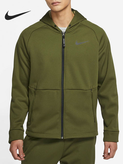 Nike Official Genuine PRO THERMA-FIT Men's Fleece Knit Jacket DD2125-326