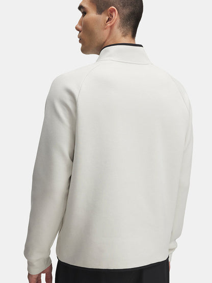 Under Armour sweatshirt men's autumn and winter new fitness running sports semi-zipper casual jacket 6003868-110