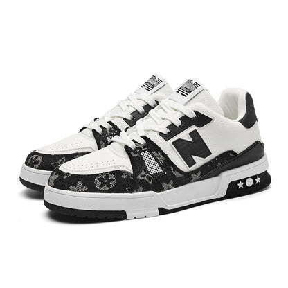 Primavera e outono New Balance Cool Running Sapatos Masculinos Tendência Casual Versátil Board Shoes Ténis Casal Feminino N-Line Shoes Running Shoes