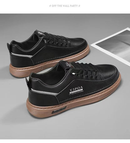 2026 Spring New White Sneakers Korean Style Trendy Youth Casual Men's Shoes, Versatile Casual Men's Sneakers