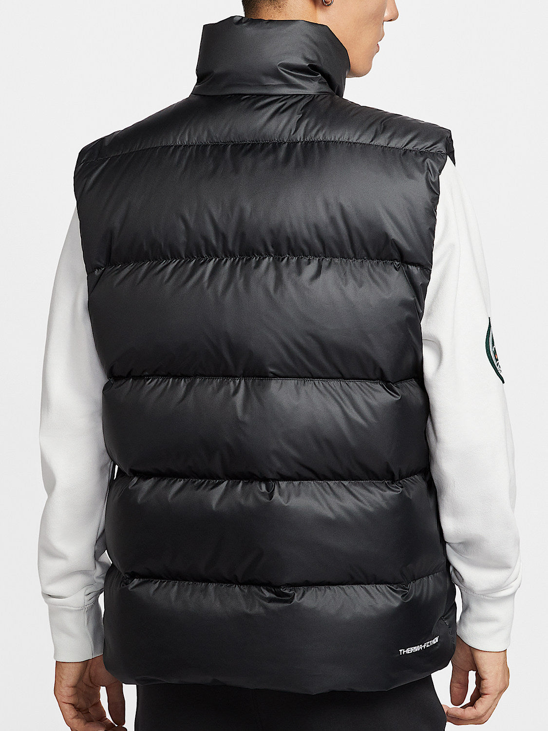 Nike Official Genuine 2025 Men's Loose Stand Up Collar Water-Repellent Warm Down Vest HV2721-010