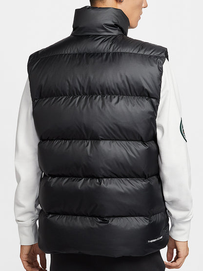 Nike Official Genuine 2025 Men's Loose Stand Up Collar Water-Repellent Warm Down Vest HV2721-010