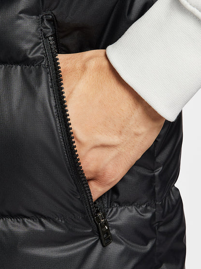 Nike Official Genuine 2025 Men's Loose Stand Up Collar Water-Repellent Warm Down Vest HV2721-010