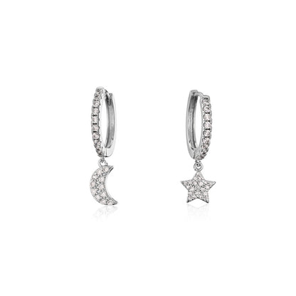 RAKOL designer creative small round hoop earrings for women, European and American fashionable simple geometric earrings, in stock wholesale