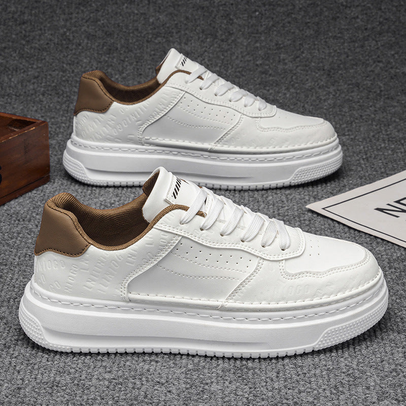 2026 Spring New Men's White Shoes, Men's Shoes, Youth Casual Shoes, Versatile Men's Sneakers, Classic Trendy Men's Shoes
