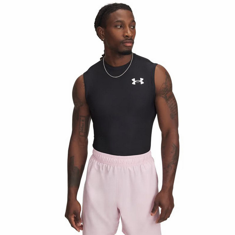 Under Armour UA Spring Summer HeatGear® OG Men's Tight Training Casual Sports Vest 1390100-001