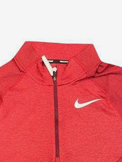 Nike Official Genuine Spring Men's Half Zipper Running Sports Training Long Sleeve AH8974-638