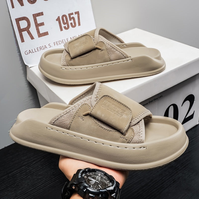 2026 Summer New Men's Beach Sandals Daily Casual Versatile Men's Sandals Outdoor Beach Men's Sandals