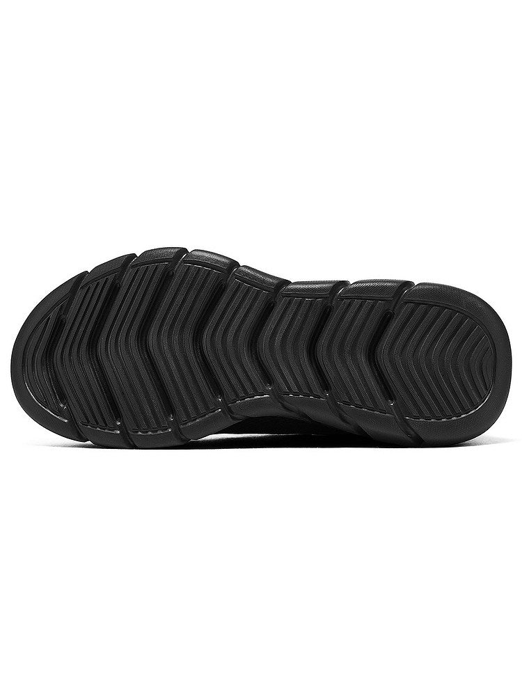 Skechers Autumn New Winter Men's Kick Flash Shoes Outdoor Casual Breathable Sneakers 118314 BBK