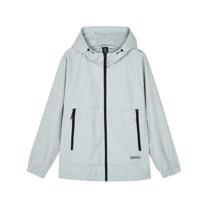 Skechers Fall 2024 New Mountain Outdoor Men's Hooded Woven Jacket L324M004 00KB