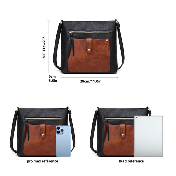 Cross-border bag women's bag 2023 new European and American fashion simple large-capacity tote bag women's one-shoulder crossbody bag - view 2 | Ciaura