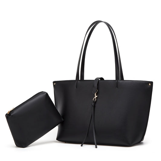 Bolsa de senhora personalizada em PU, modelo 2025, de alta qualidade, em pele macia, com grande capacidade, estilo tote, bolsa de ombro, bolsa para mães. Fabricante em lote.