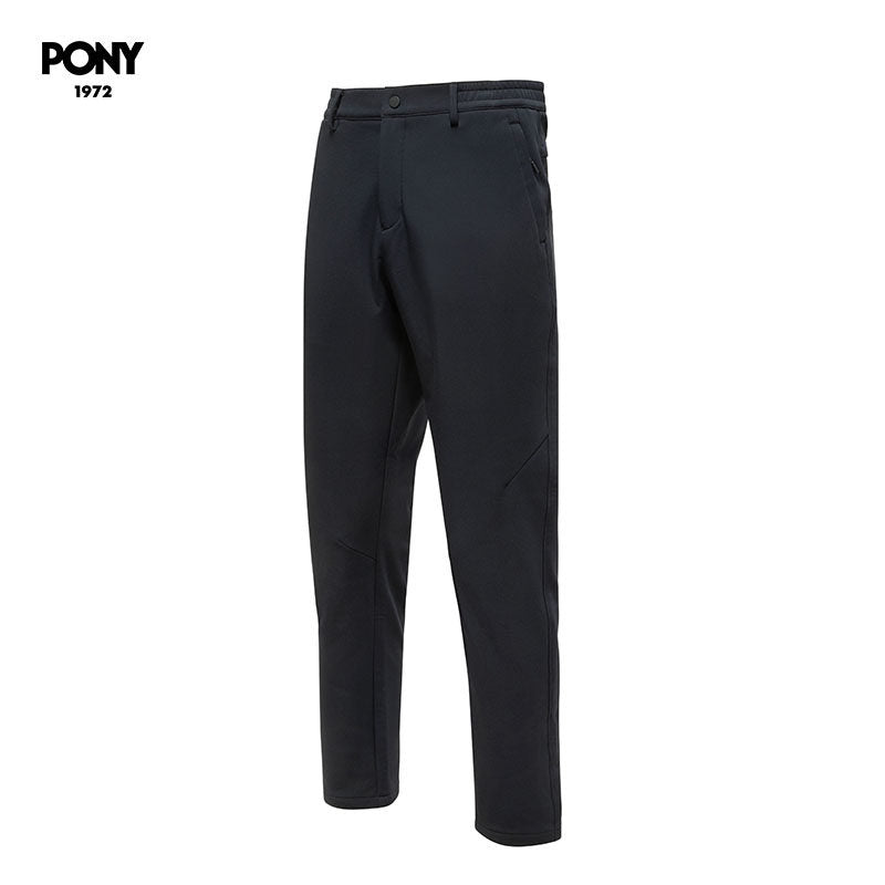 PONY1972 Boni Women's Pants Trendy Loose Black Casual Warm Waterproof Woven Pants 244M2UT08