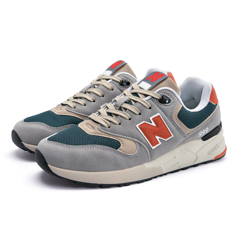 Primavera e outono New Balance Cool Run Classic Height Aumentando Ténis 999 Series Casual Versatile Couple Daddy Shoes Ténis