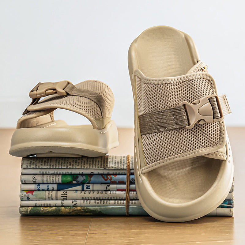 2026 Summer New Men's Baidu Sandals Classic Color Edition Men's Shoes, Youth Daily Casual Home Men's Slippers