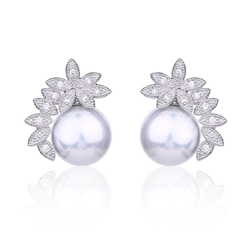 Best-selling horseeye zircon earrings and wheat earrings with wheat earrings are factory-direct wholesale for horseeye zircon studs, wheat earrings, and high-end accessories
