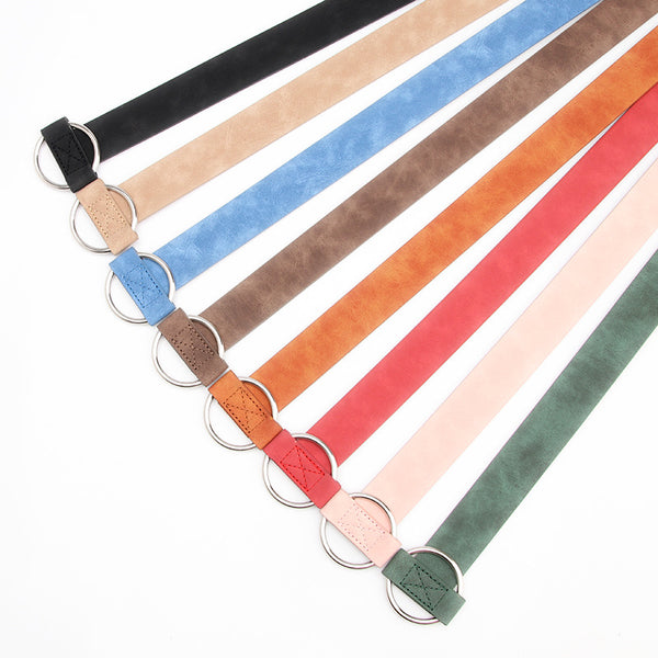 Cool with new ladies vintage lamb pu belt sweater coat dress decorative belt spot wholesale