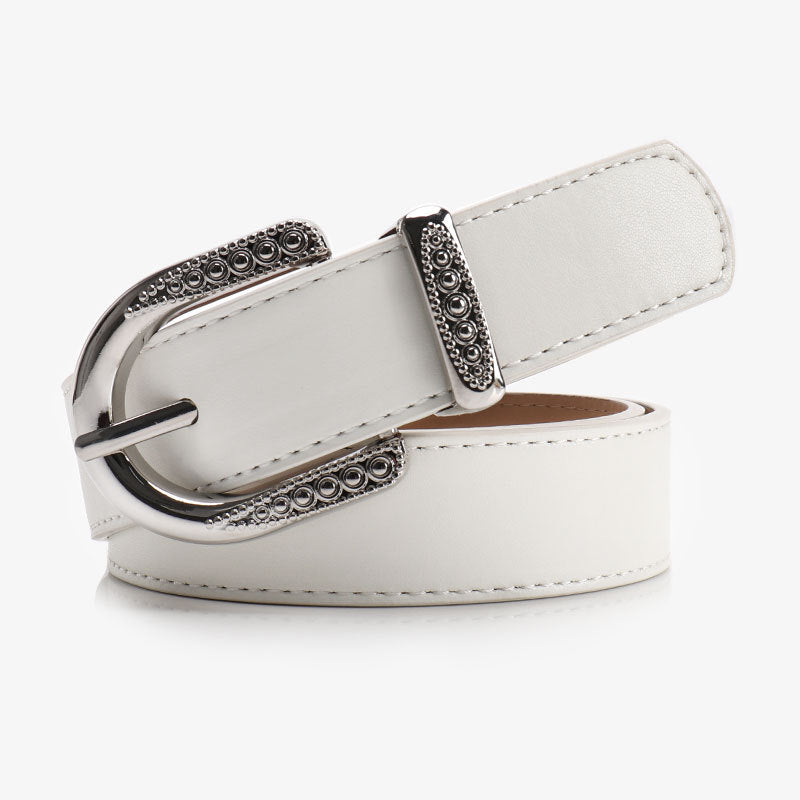 Cool match old money style women's belt fashion and versatile sense of luxury with jeans decorative belt female manufacturer wholesale