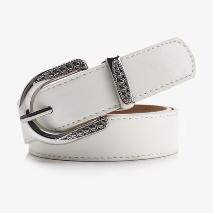 Cool match old money style women's belt fashion and versatile sense of luxury with jeans decorative belt female manufacturer wholesale