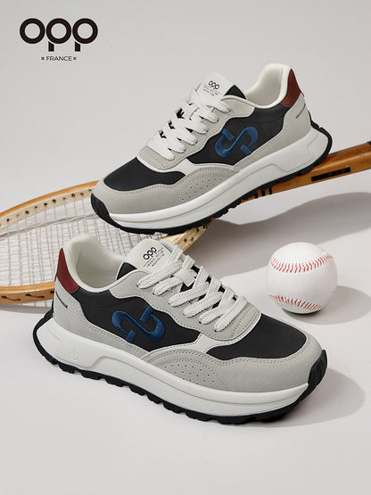 OPP Men's Shoes Spring 2026 New Niche Trendy Brand High-end Forrest Forrest Outdoor Casual Platform Sneakers for Men