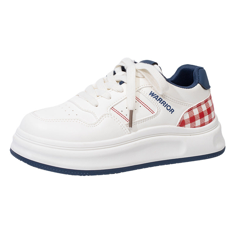 Huili new platform fashion board shoes small fresh casual high-value white shoes versatile solid color preppy style women's shoes
