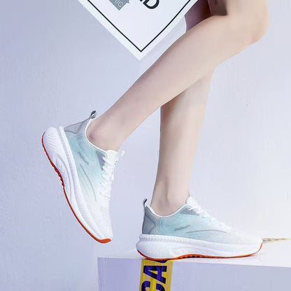 Sneakers Women's Summer Breathable, Non-slip Wear-resistant Casual Running Shoes Women's 2025 New Shock-Absorbing Running Shoes Cross-border Wholesale
