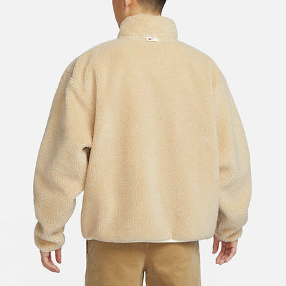 NIKE Nike Men's Winter Fleece Casual Stand Collar Thermal Jacket FZ6194-677-126-010