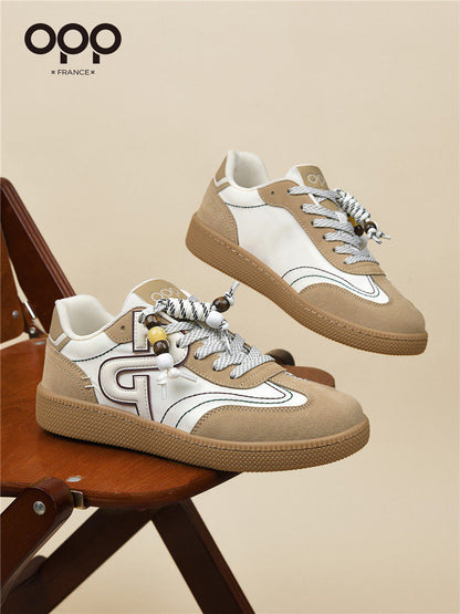 OPP men's shoes spring 2026 new men's fashion and versatile low-top lightweight athleisure retro moral training board shoes