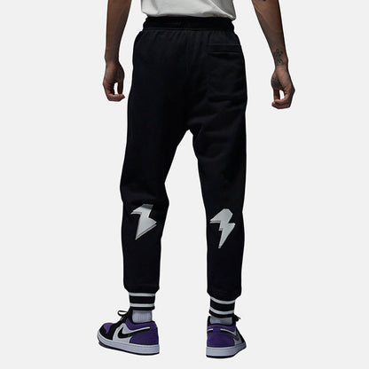 NIKE Nike JORDAN men's knitted basketball fleece closure athleisure loose trousers FD7859-010