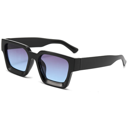 Classic square frame sunglasses 2025 cross-border hot sale wholesale full frame sunscreen men's and women's high-end face small sunglasses