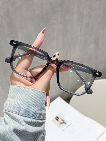 Simple polygonal rice nail sunglasses 2025 new cross-border personality men and women driving beach square sunglasses on behalf of the distribution