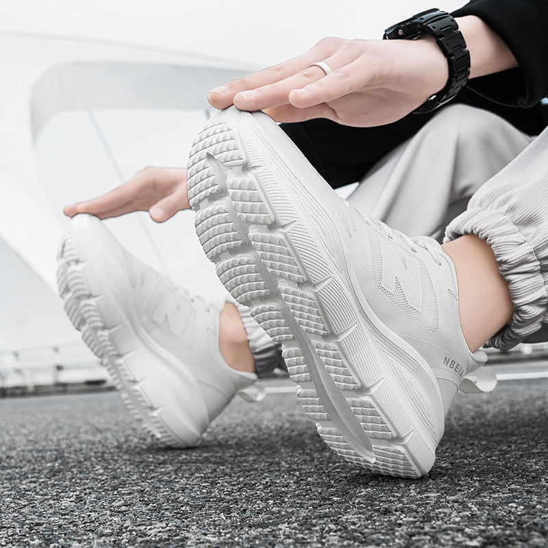 Tênis de corrida, primavera e outono masculinos e femininos, New Balance, corrida legal, leve amortecedor, respirável, tênis de corrida, solas macias, sapatos masculinos esportivos de verão