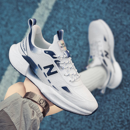 Primavera e outono New Balance Cool Running Shoes 2025 New Mesh Sneakers Teenagers Student Casual Couple Sneakers