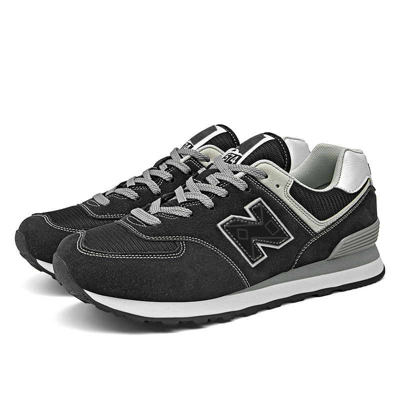 Primavera e outono New Balance Cool Run 2025 novo esquema de cores simples explosivo casual versátil casal tênis de corrida mulheres