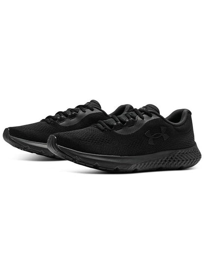 Under Armour UA Men's Shoes Black Shock Absorbent Running Shoes Mesh Breathable Winter Casual Sneakers 3026998-002