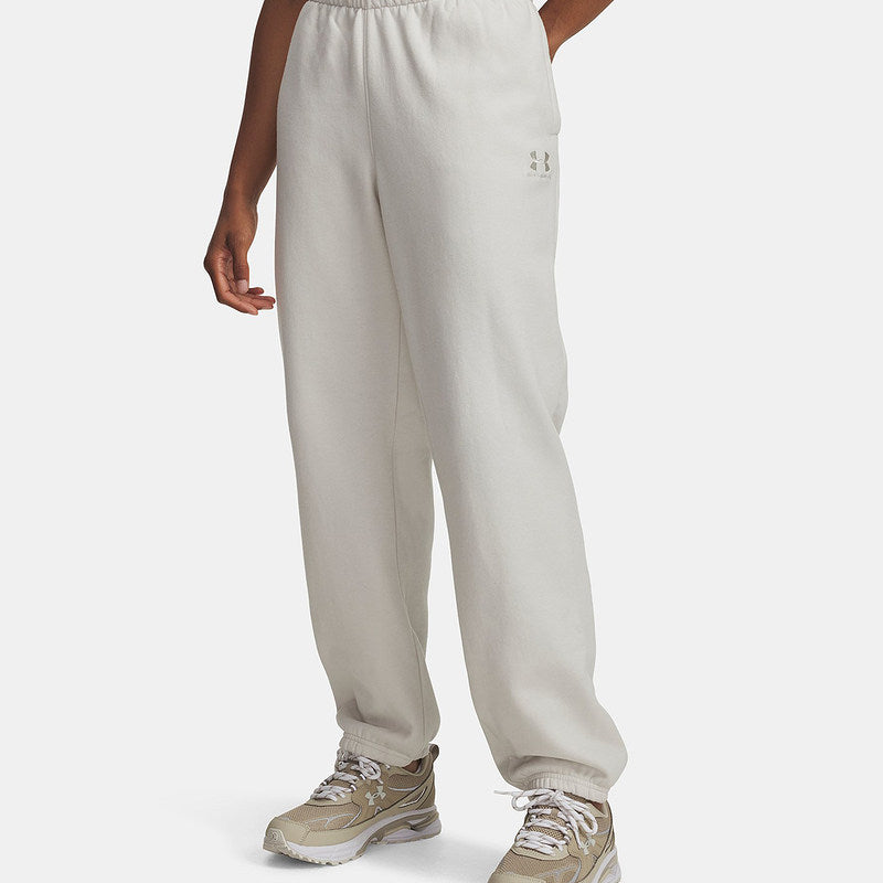 Under Armour Autumn and Winter New Women's Running Sweatpants Loose Casual Tight Knitted Pants 6003676-110