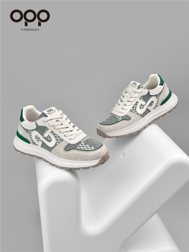 OPP men's shoes spring 2026 new niche original versatile platform comfortable outdoor sports tourism casual shoes for men