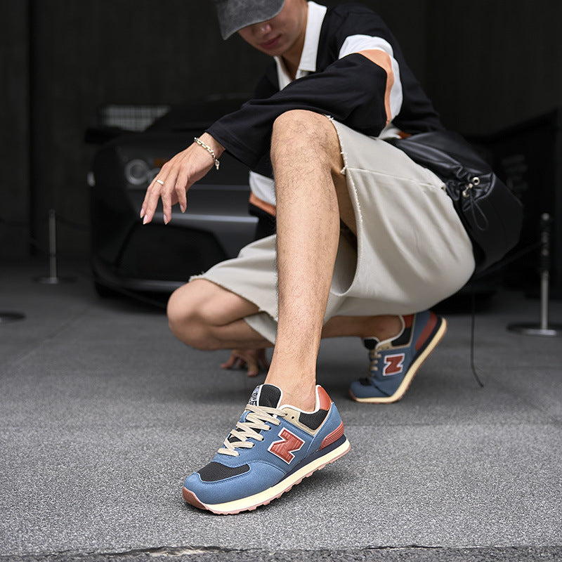 Tênis personalizados, sapatos masculinos, primavera e outono explosivos clássicos, New Balance, tênis de corrida legais, vendas diretas de fábrica de sapatos femininos de casal